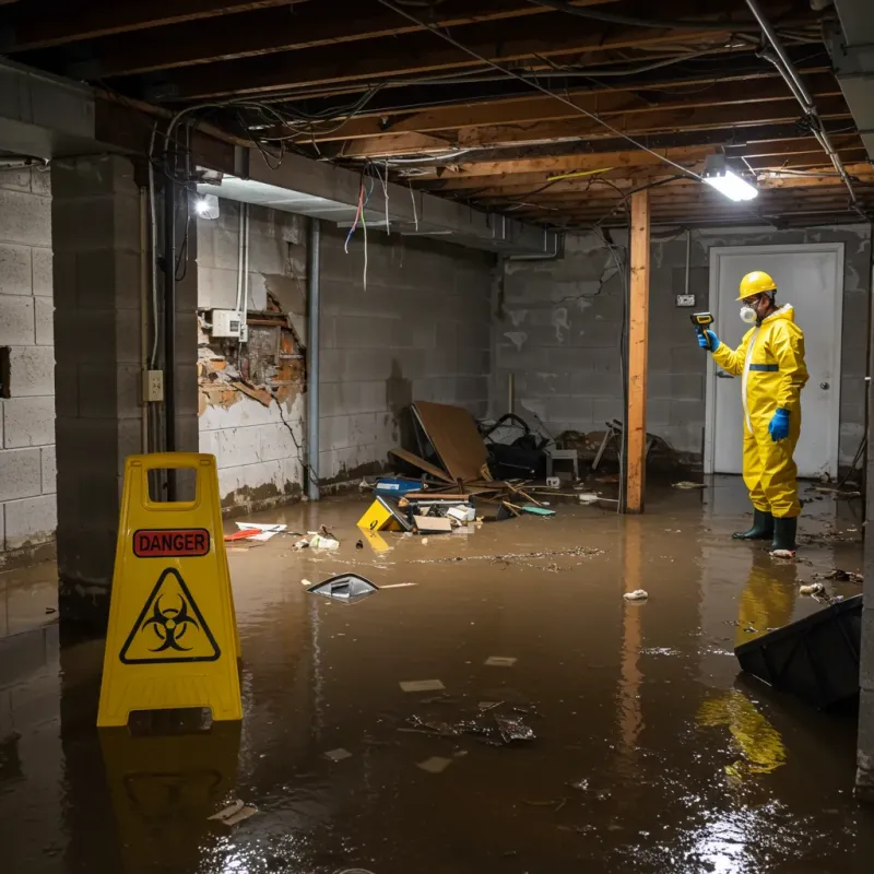 Flooded Basement Electrical Hazard in Waihee-Waiehu, HI Property